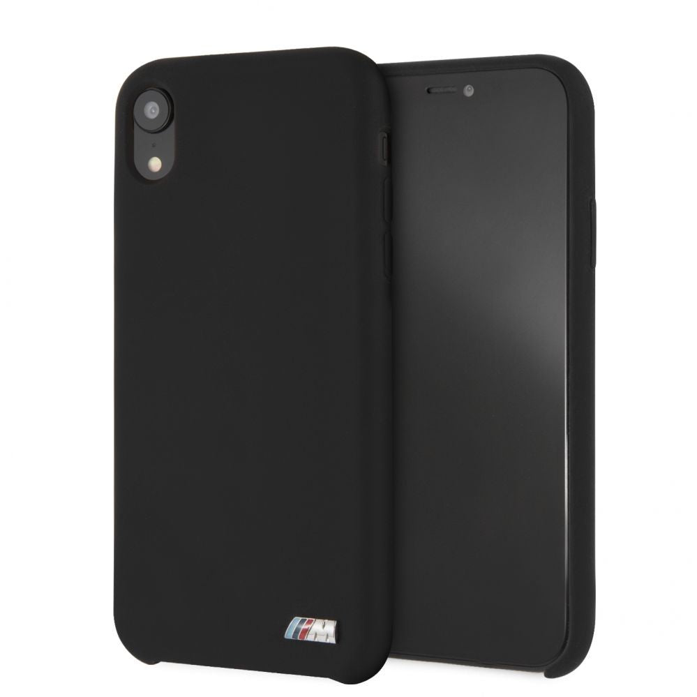 Чехол на заднюю панель BMW Apple iPhone XR Hardcase Silicone Black