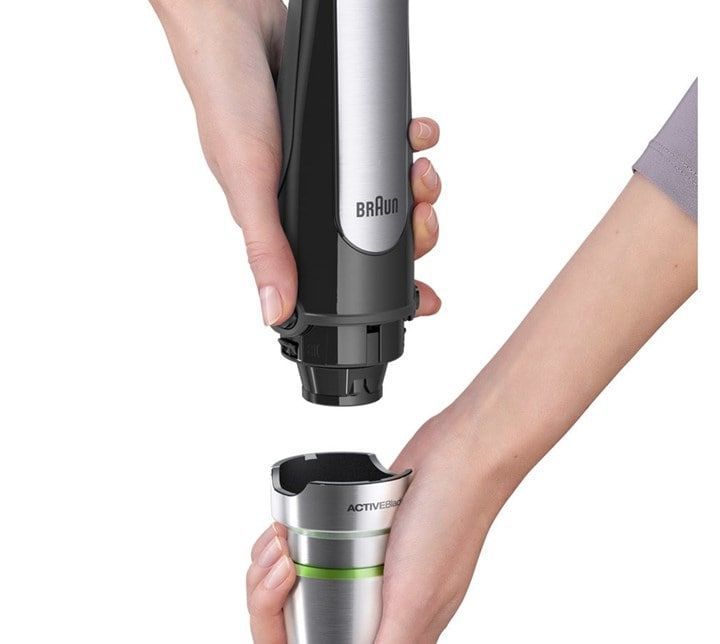 Mikserid ja blenderid Braun  | MultiQuick 7 Hand Blender | MQ 7045X | Hand Blender | 1000 W | Number of speeds 6 | Chopper | Black/Stainless steel