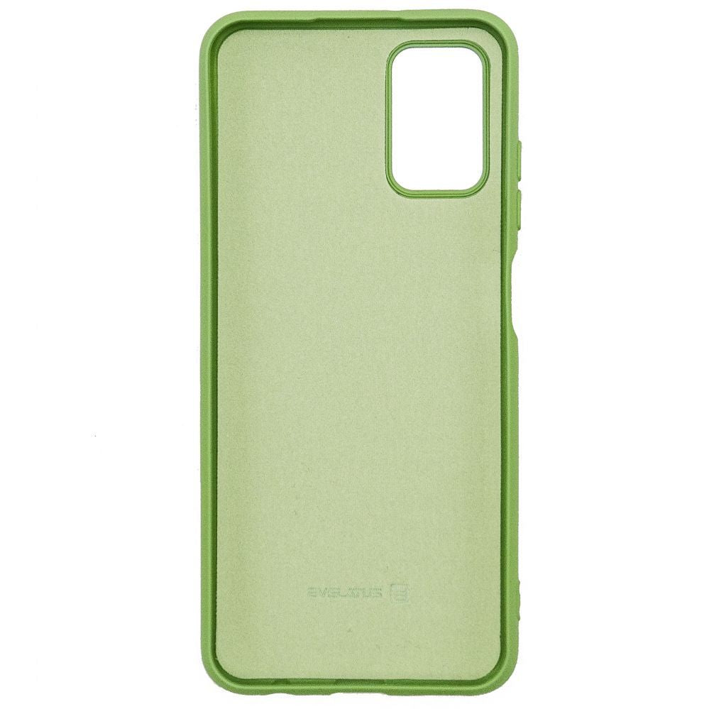 Back panel cover Evelatus Samsung Galaxy A03s Nano Silicone Case Soft Touch TPU Green