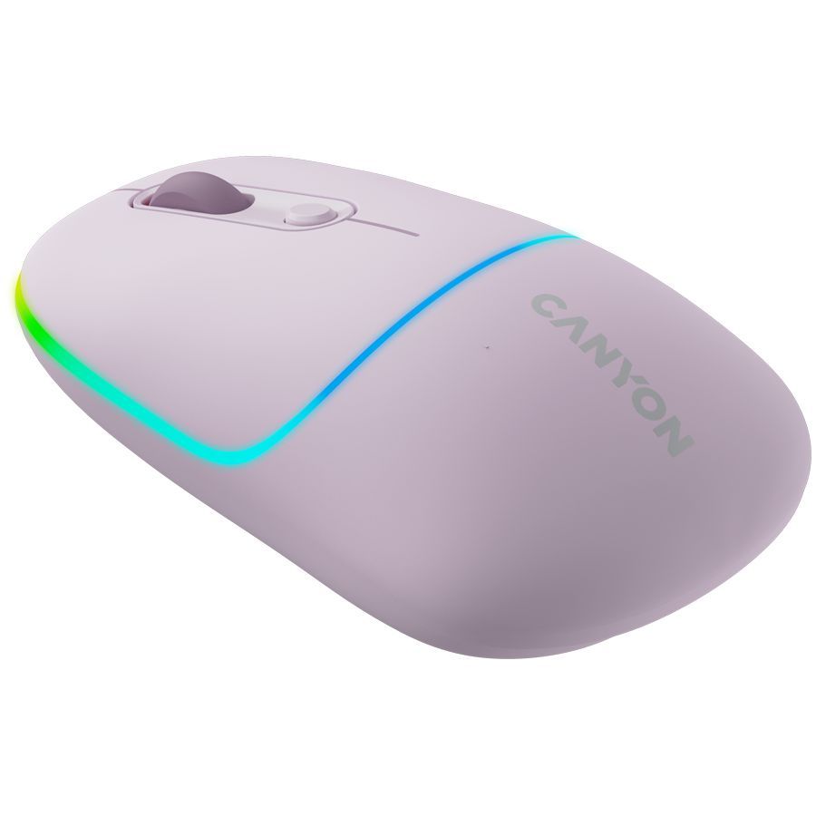 Arvutihiir Canyon  CANYON mouse MW-22 2in1 BT/ Wireless Pearl Rose