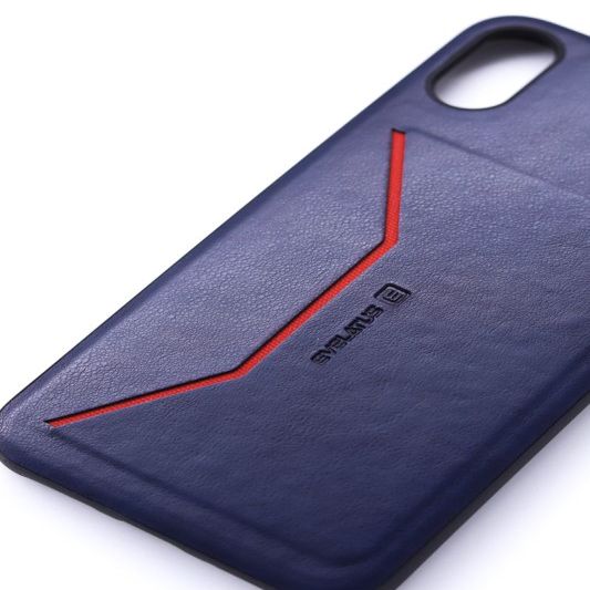 Tagakaaned Evelatus Apple iPhone X Nobel Blue