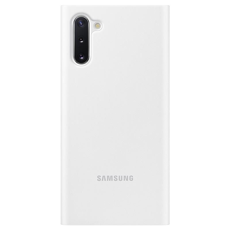 Book case Samsung  Galaxy Note 10 Clear View Cover White