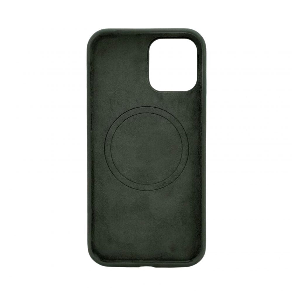 Tagakaaned Evelatus Apple iPhone 12 Pro Premium Magsafe Soft Touch Silicone Case Dark Green