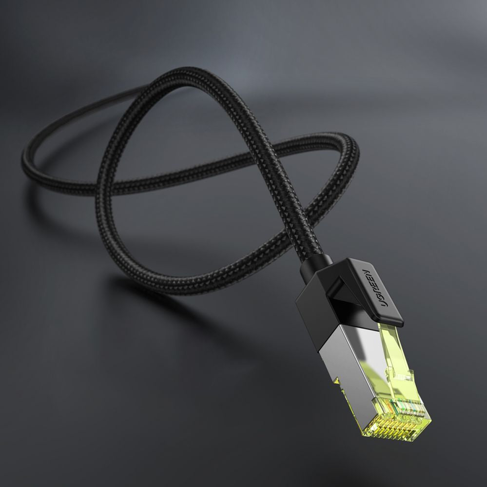 Cable Ugreen  Ugreen NW150 80421 Ethernet RJ45 Cat 7 10Gbps Cable 1m - Black