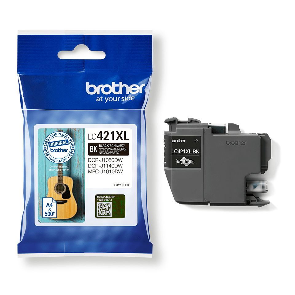 Tarvikud ja tarvikud Brother  LC421XLBK Ink Cartridge, Black