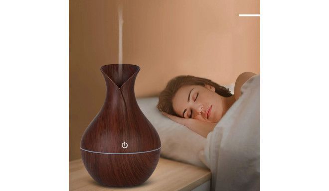 Teine toode IVY  D2 3in1 Aroma Diffuser - Humidifier - 1.5W Night atmosphere USB lamp 11cm / 300ml Dark Wood