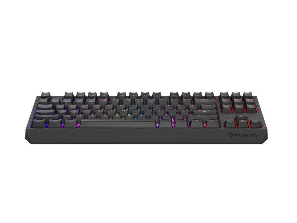 Arvuti klaviatuur Genesis  THOR 230 | Mechanical Gaming Keyboard | Wireless | US | Black | 2.4 GHz, Bluetooth, USB | Outemu Red
