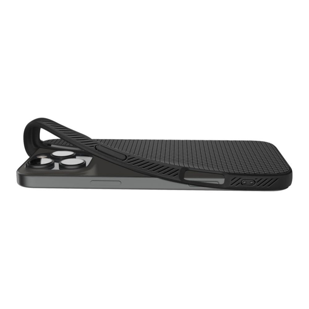 Tagakaaned Spigen  Spigen Liquid Air Case for iPhone 16 Pro Max - Black