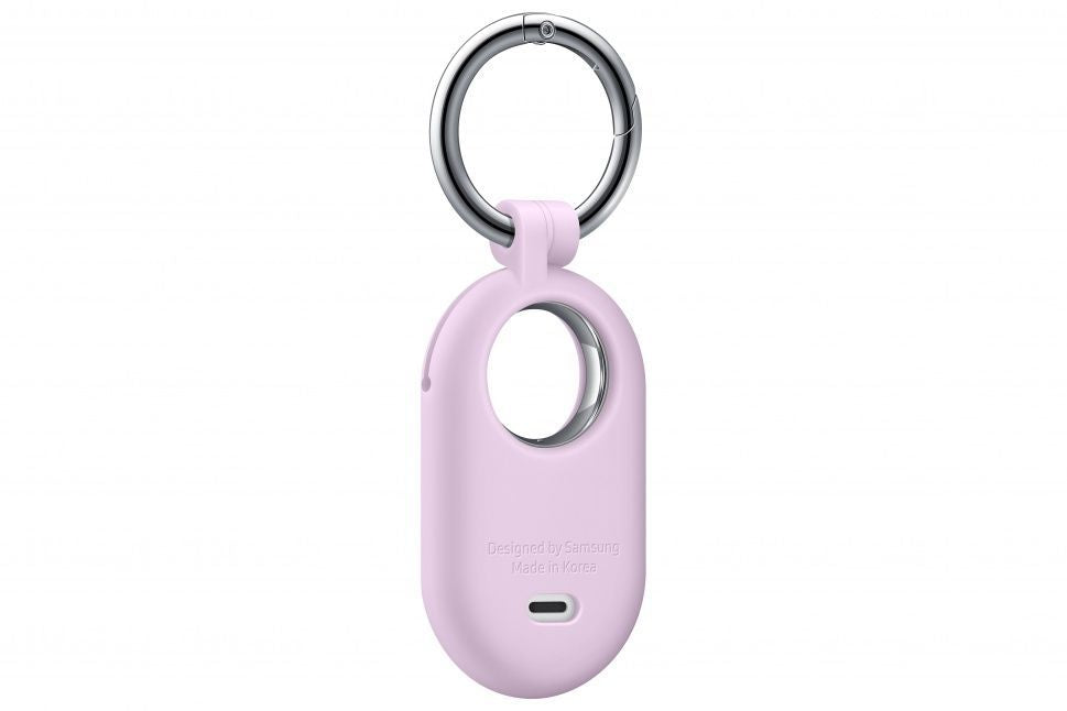 Smart tag accessories Samsung  PT560CVEGWW SmartTag2 Silicone case with carabiner ring, Lavender