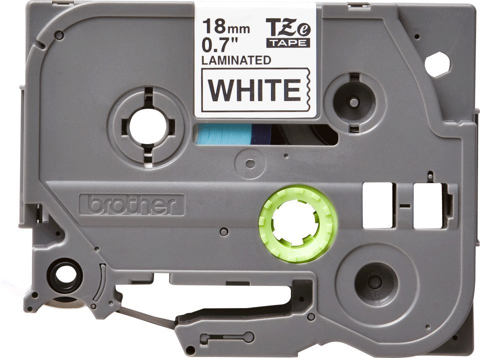Tarvikud ja tarvikud Brother  TZ-241 Laminated Tape Black on White, TZe, 8 m, 1.8 cm