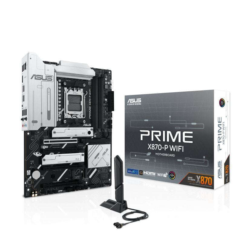 Материнская плата для процессоров AMD Asus  MB AMD X870 SAM5 ATX/PRIME X870-P WIFI