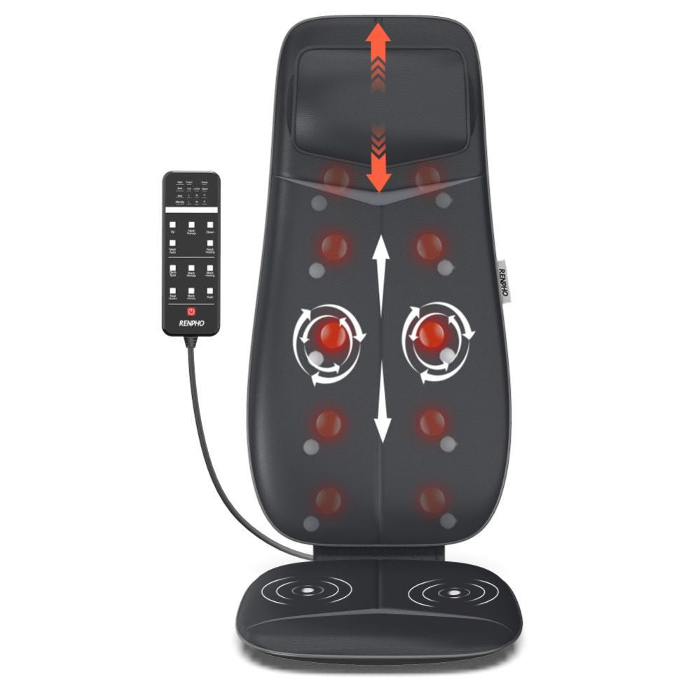 Умное устройство renpho  RENPHO Neck & Back Massage Cushion S Black