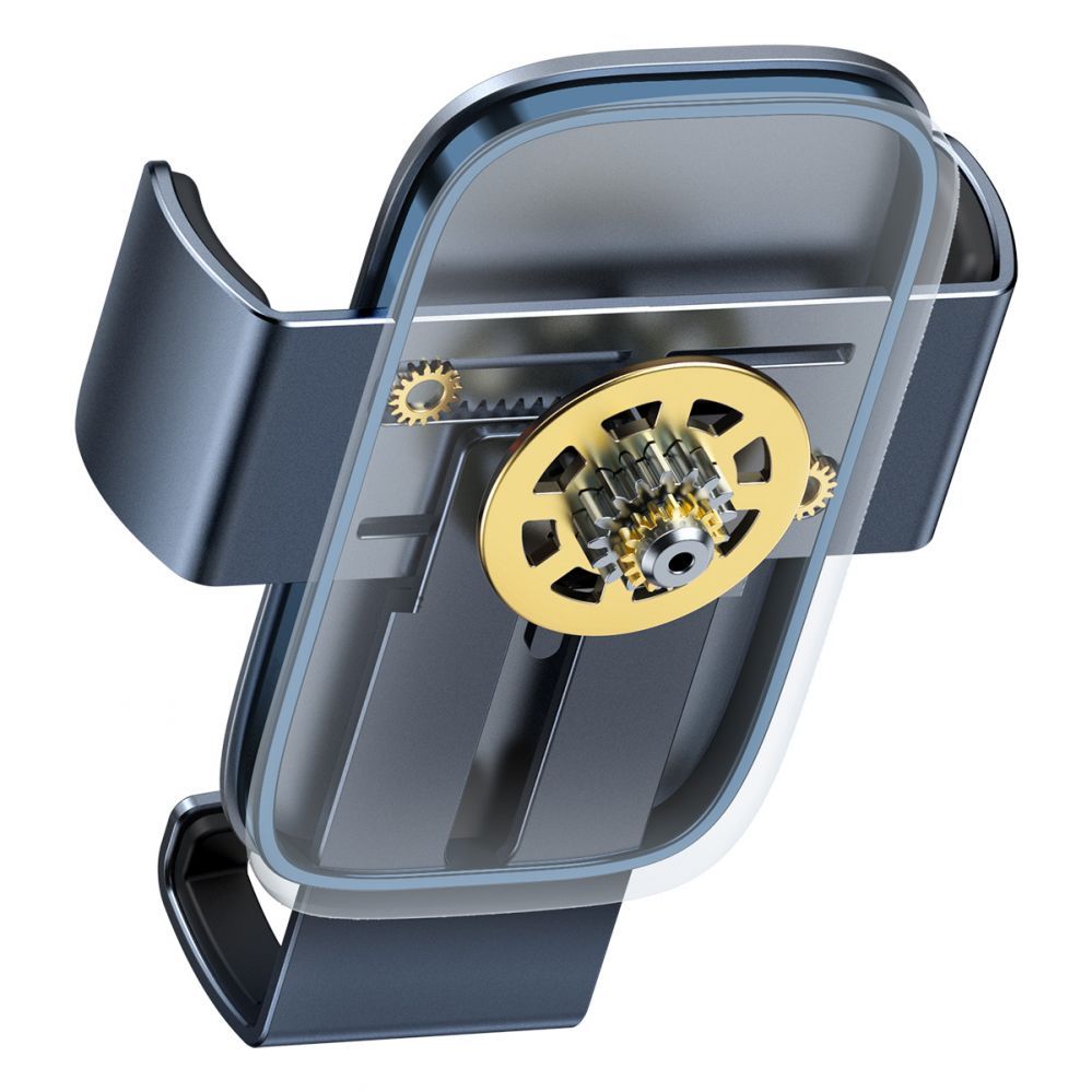 Automaatne hoidja Baseus  Baseus Metal Age II gravitational car phone holder for ventilation grille dark gray (SUJS000013)