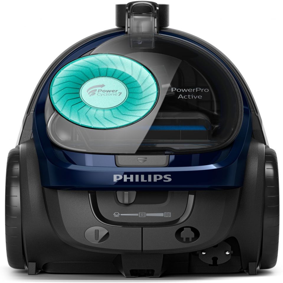 Пылесос Philips  Vacuum cleaner  PowerPro Active FC9556/09 Bagless, Power 750 W, Dust capacity 1.5 L, Blue