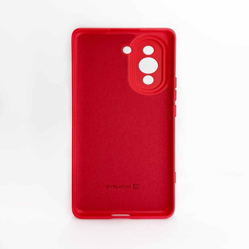 Чехол на заднюю панель Evelatus Huawei Nova 10 Pro Nano Silicone Case Soft Touch TPU Red