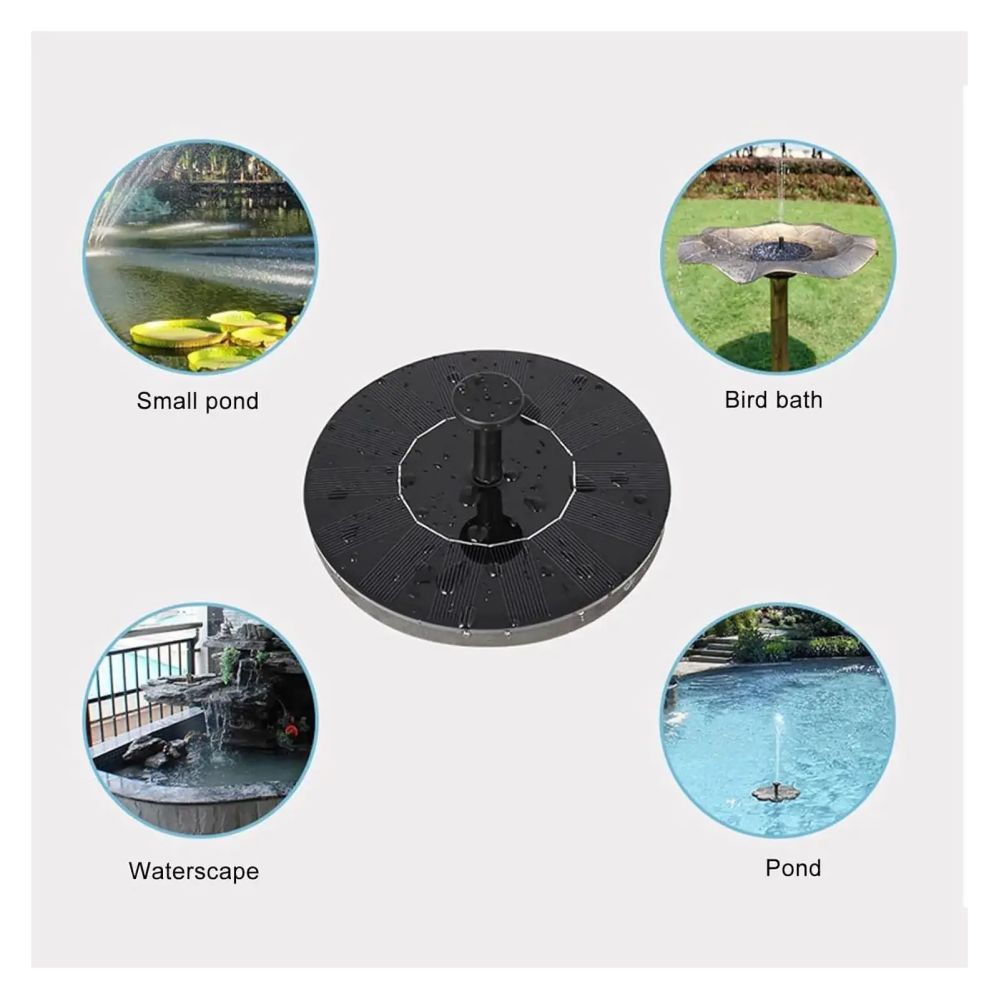 Другой товар iLike  Solar Fontain for Outdoor garden design & decoration with 3 nozzles 16cm diameter