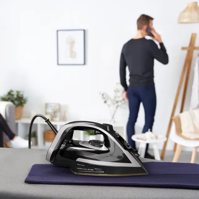 Утюг TEFAL  FV8062 Puregliss Iron , Black/Grey |
