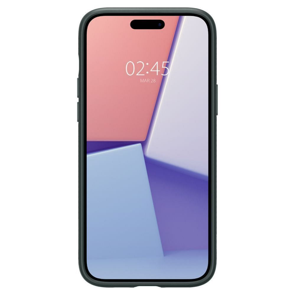 Tagakaaned Spigen  SPIGEN case LIQUID AIR for IPHONE 15 abyss green