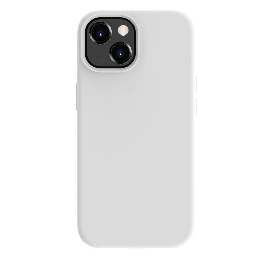 Back panel cover Evelatus Apple iPhone 15 Plus Premium Magsafe Soft Touch Silicone Case White