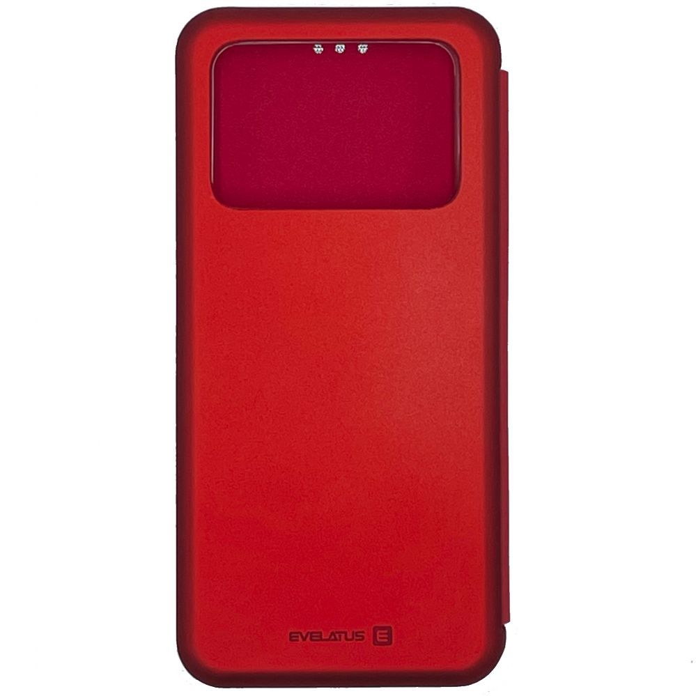 Чехол книжка Evelatus Xiaomi Poco M4 Pro Book Case Red