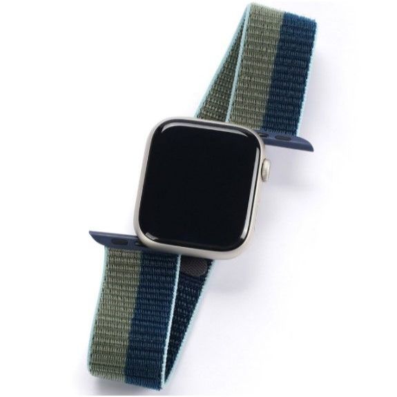 Rihm Dux Ducis  Strap Watch Band 8/7/6/5/4/3/2 / SE (41/40 / 38mm) Wristband Bracelet Blue