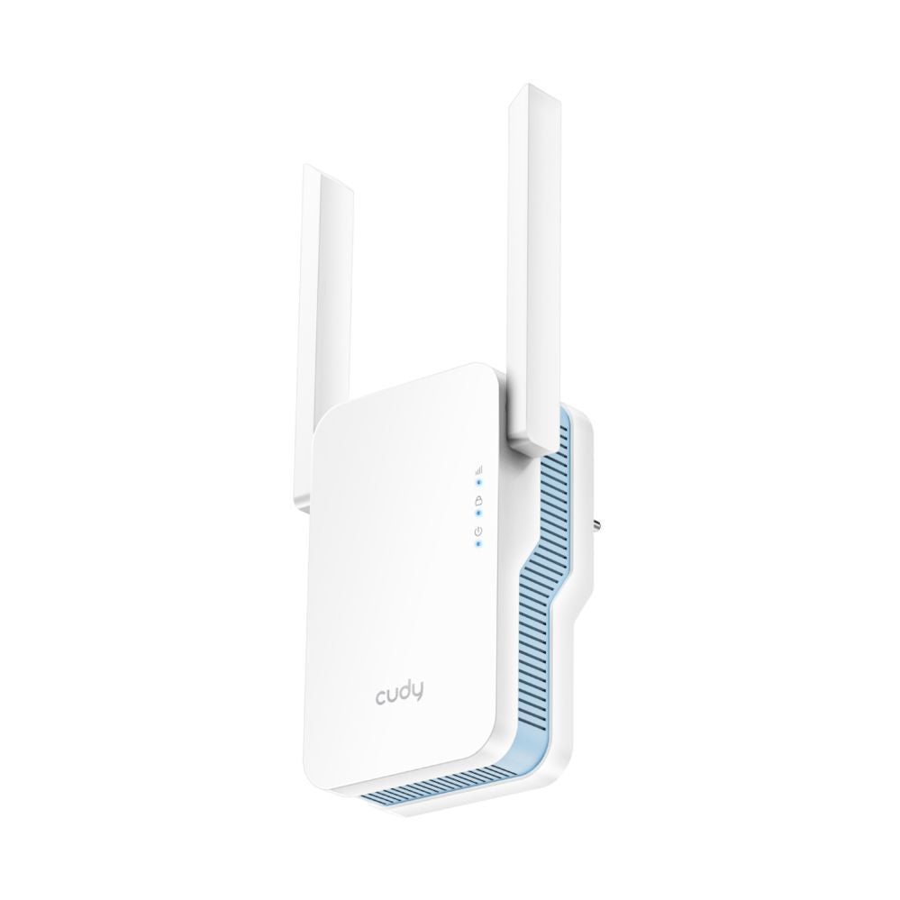 Ruuterid Cudy  RE1200 MeshFlex AC1200 WiFi Mesh Repeater Dual Band AP Mode WPS Signal Light Cudy App White