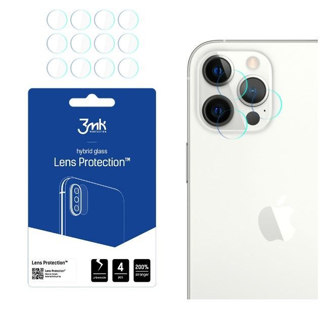 Защитное стекло 3MK Apple Apple iPhone 12 Pro Max Lens Protection