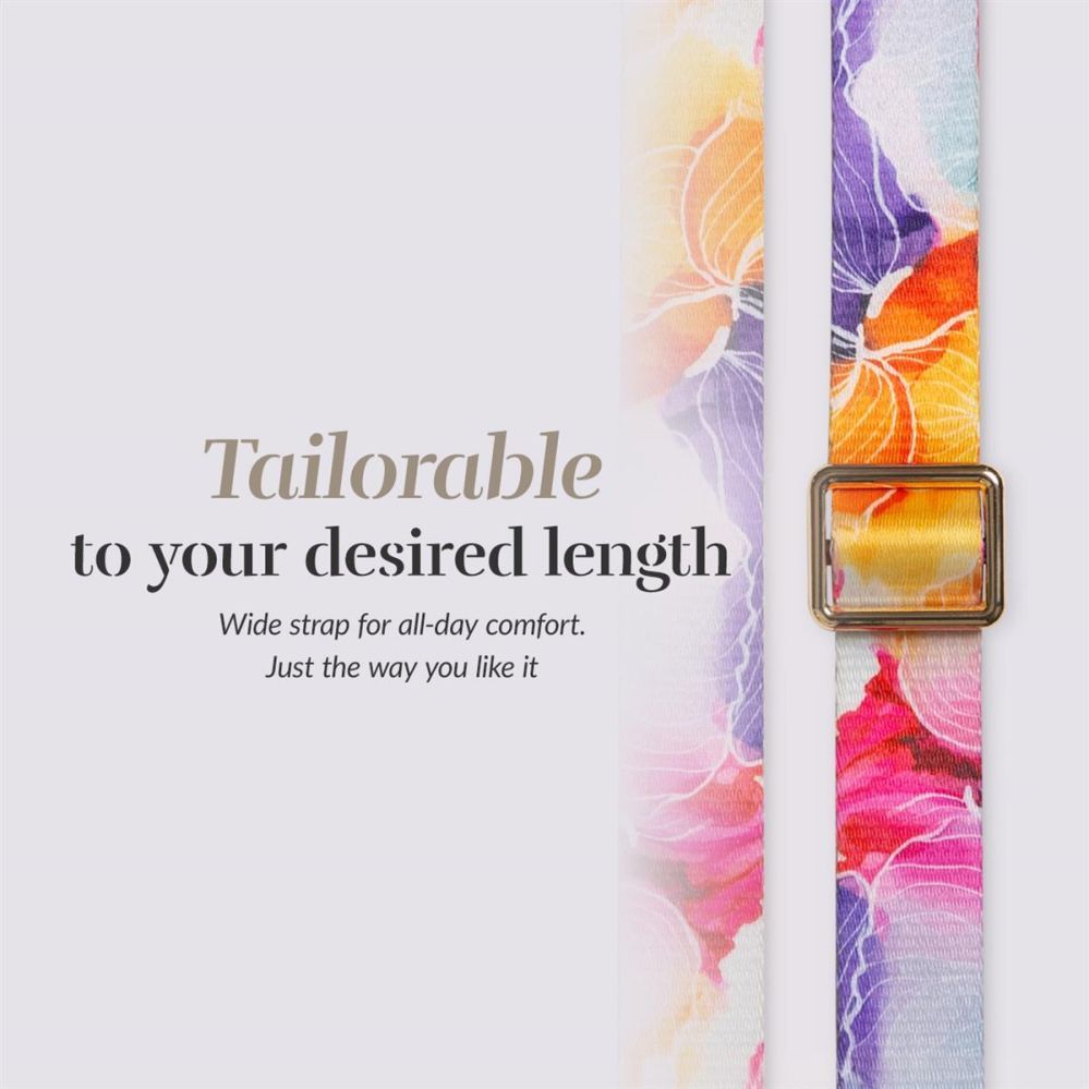 Back panel cover Mio  MIO Lanyard strap Flowers