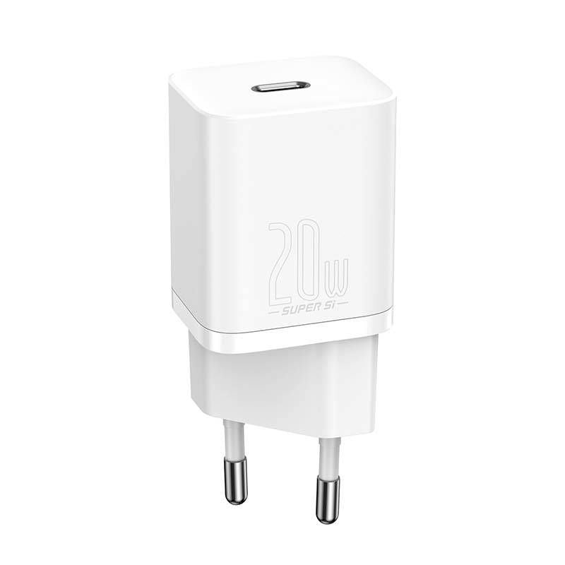 Адаптер Baseus  Baseus Super Si Quick Charger 1C 20W (white)