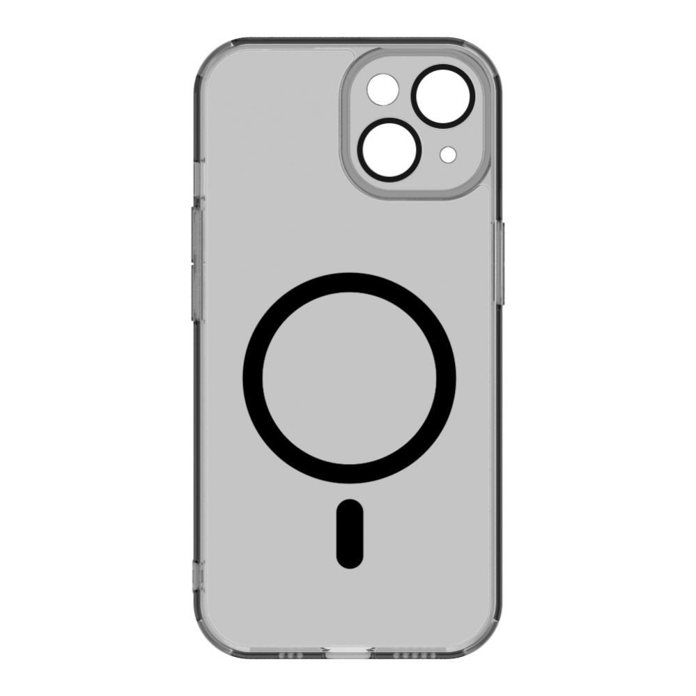Tagakaaned Evelatus Apple iPhone 15 Plus Clear Case With MagSafe and Camera Protection Transparent Black