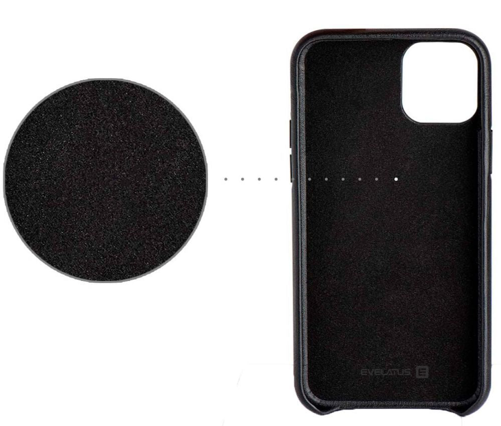 Чехол на заднюю панель Evelatus Apple iPhone 11 Pro Leather Case Black