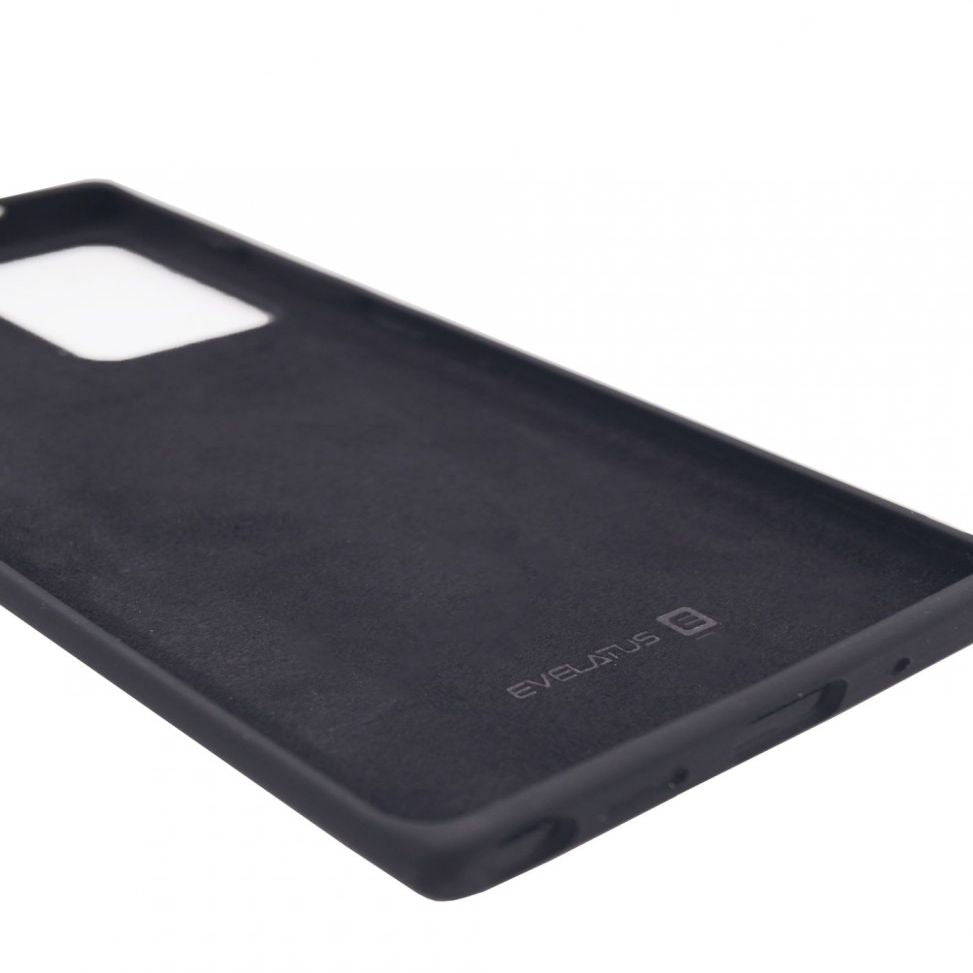 Back panel cover Evelatus Huawei P40 Pro Premium Soft Touch Silicone Case Black