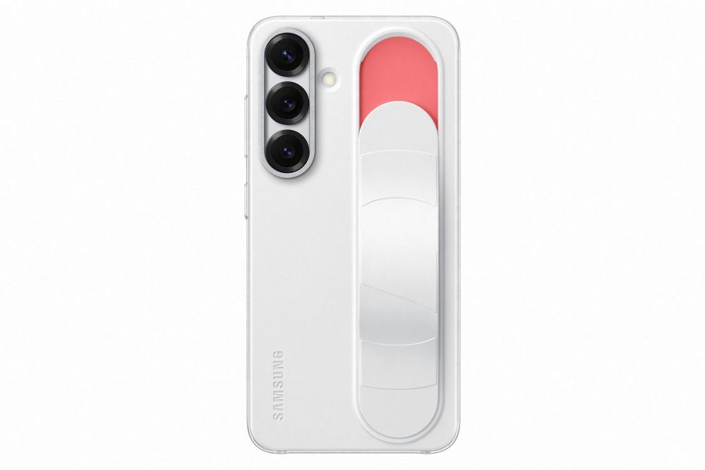 Back panel cover Samsung  GS931CWEGWW Standing Grip Case Samsung Galaxy S25, White
