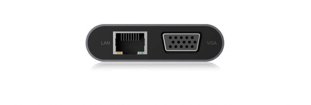 Беспроводные наушники Raidsonic  Icy Box IB-DK4040-CPD USB Type-C  DockingStation with two video interfaces