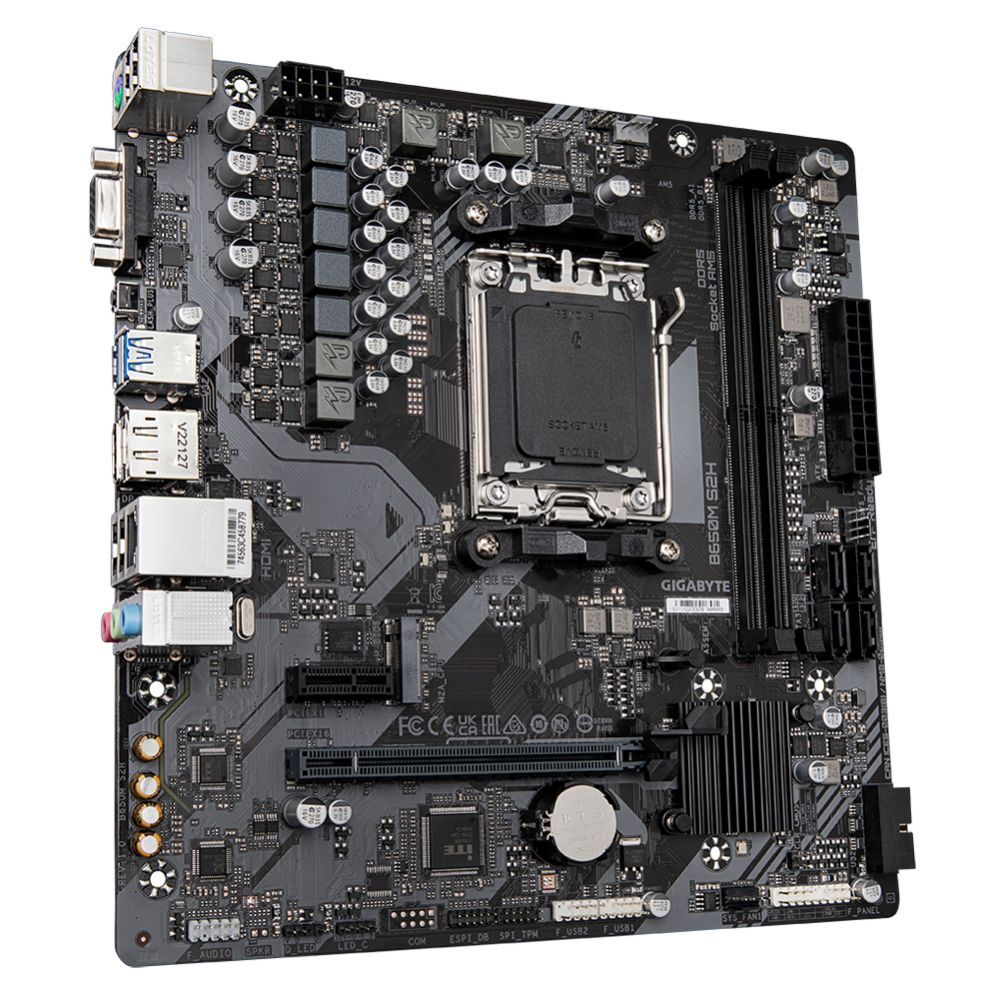 Материнская плата для процессоров Intel Gigabyte  B650M S2H 1.0 M/B
