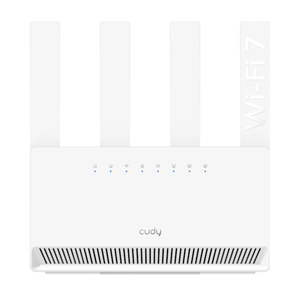 Ruuterid Cudy  WR3600E BE3600 HyperLink WiFi 7 Router Dual Band Gigabit Ports 4x5dBi VPN MLO WPA3 Black
