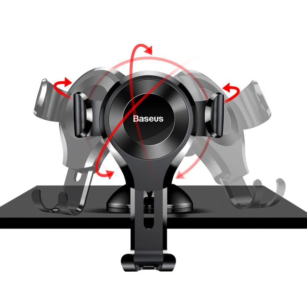 Automaatne hoidja Baseus  Baseus Osculum SUYL-XP01 gravity car holder for windshield or dashboard - black