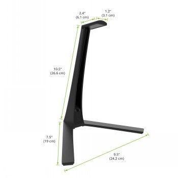 Car accessories KANTO AUDIO  KANTO AUDIO UNIVERSAL DESKTOP HEADSET STAND WITH SILICONE PADDING AND ADAPTER HOLDER