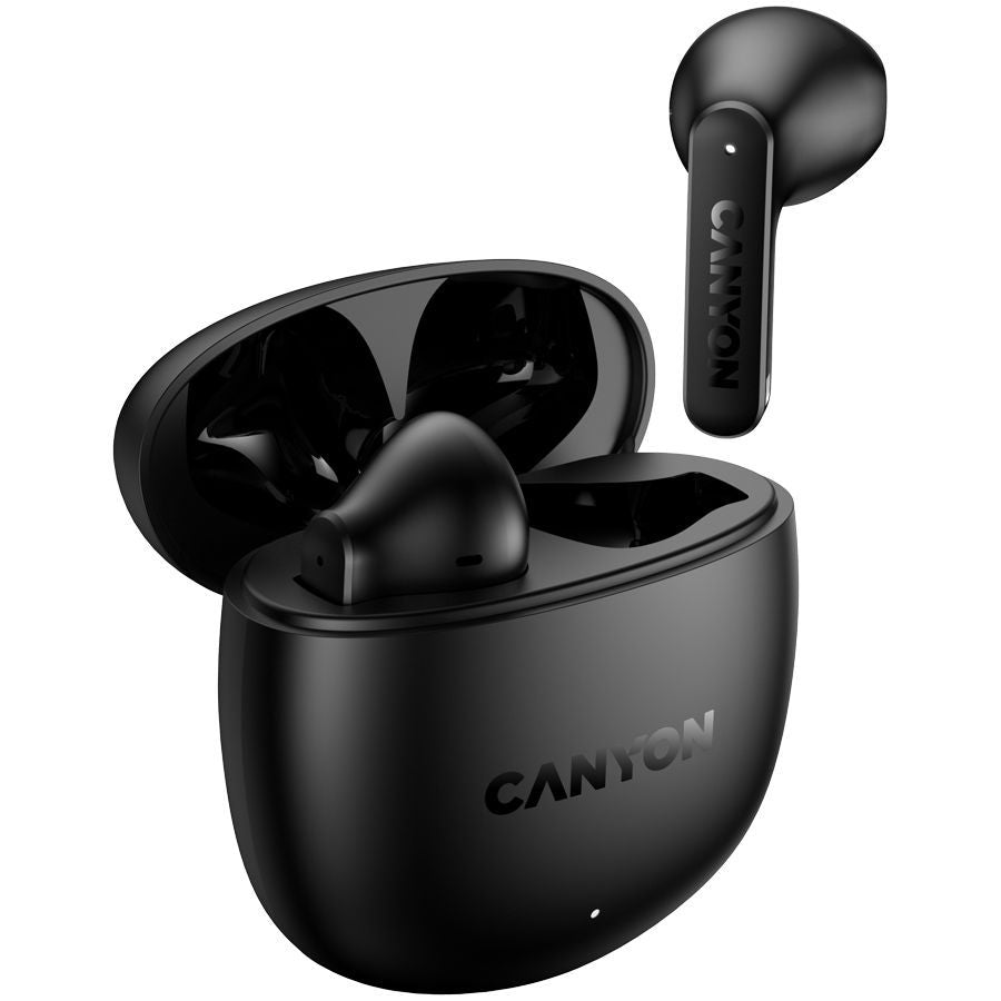Juhtmevabad kõrvaklapid Canyon  CANYON TWS headset OnGo 13 Semi-in-ear Black