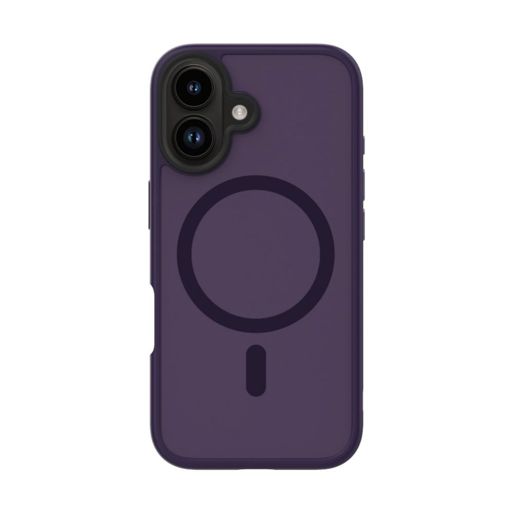Tagakaaned Evelatus Apple iPhone 16 Hybird Case With Magsafe PC+TPU Purple