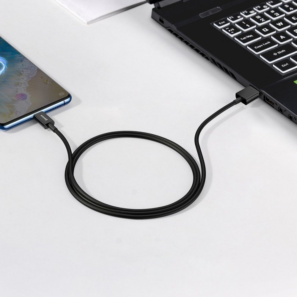 Kaabel Baseus  Baseus Superior USB-A / micro USB 2A cable 1m - black