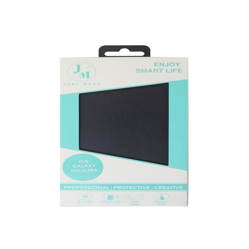 Чехол на заднюю панель Just Must  JM STAND FLIP CASE for Galaxy S25 Ultra Black