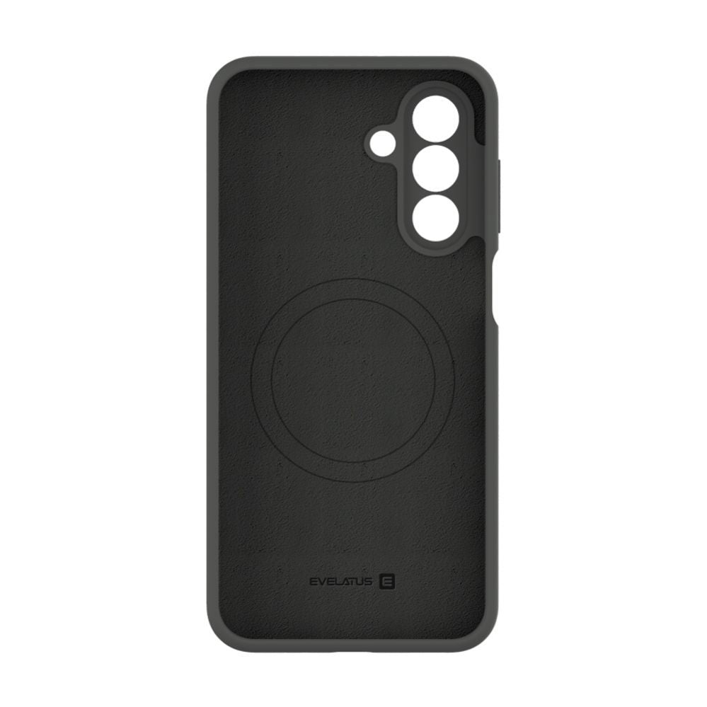 Tagakaaned Evelatus Samsung Galaxy A17 Premium Magnetic Soft Touch Silicone Case Dark Grey