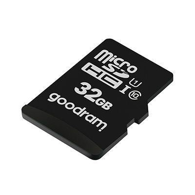 Карты памяти Goodram  Goodram Microcard 32 GB micro SD HC UHS-I class 10 memory card, SD adapter (M1AA-0320R12)