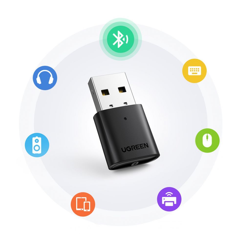 Другой аксессуар для телефона Ugreen  Ugreen Bluetooth 5.0 USB-A Adapter Black (CM390)