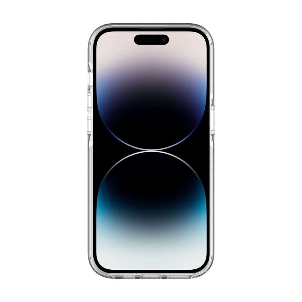 Back panel cover Evelatus Apple iPhone 15 Pro Max Clear Case PC+TPU With MagSafe Transparent Black
