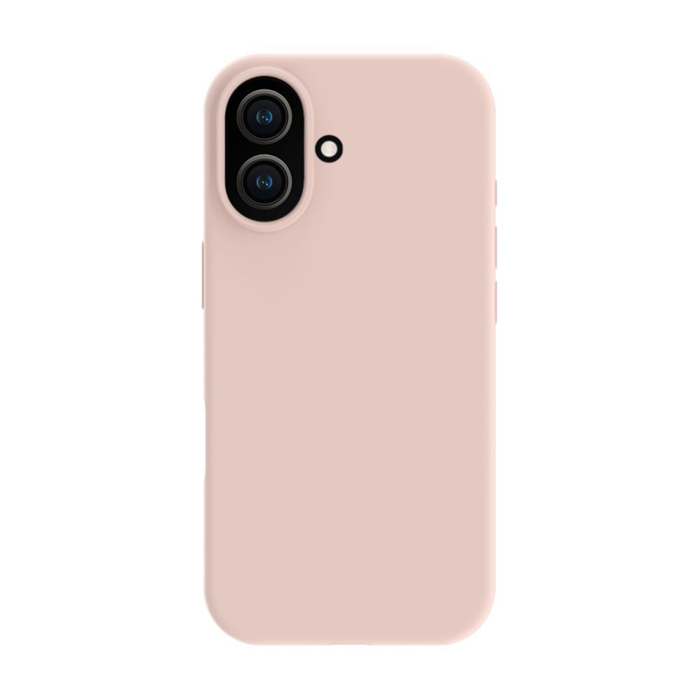 Back panel cover Evelatus Apple iPhone 17 Premium Magsafe Soft Touch Silicone Case Pink Sand