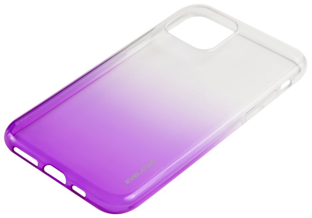 Tagakaaned Evelatus Apple iPhone 11 Pro Gradient TPU Case Purple