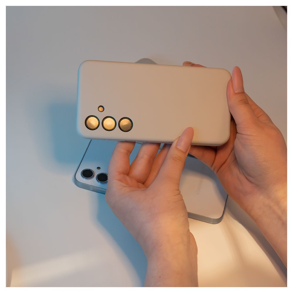 Чехол на заднюю панель Evelatus Samsung Galaxy S24 Premium Magsafe Soft Touch Silicone Case Grey