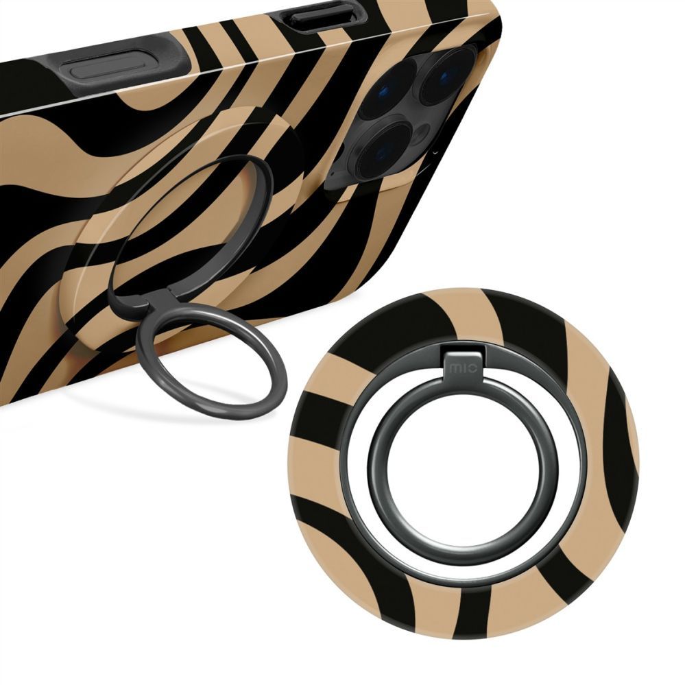 Чехол на заднюю панель Mio  MIO Swirl Magsafe Case Compatible Ring Holder
